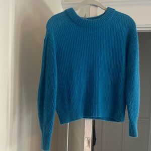 Everlane Teal Women's Crew Neck Sweater